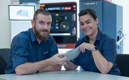 Marc and Marlen Zimmermann manage Femec AG in the second generation.